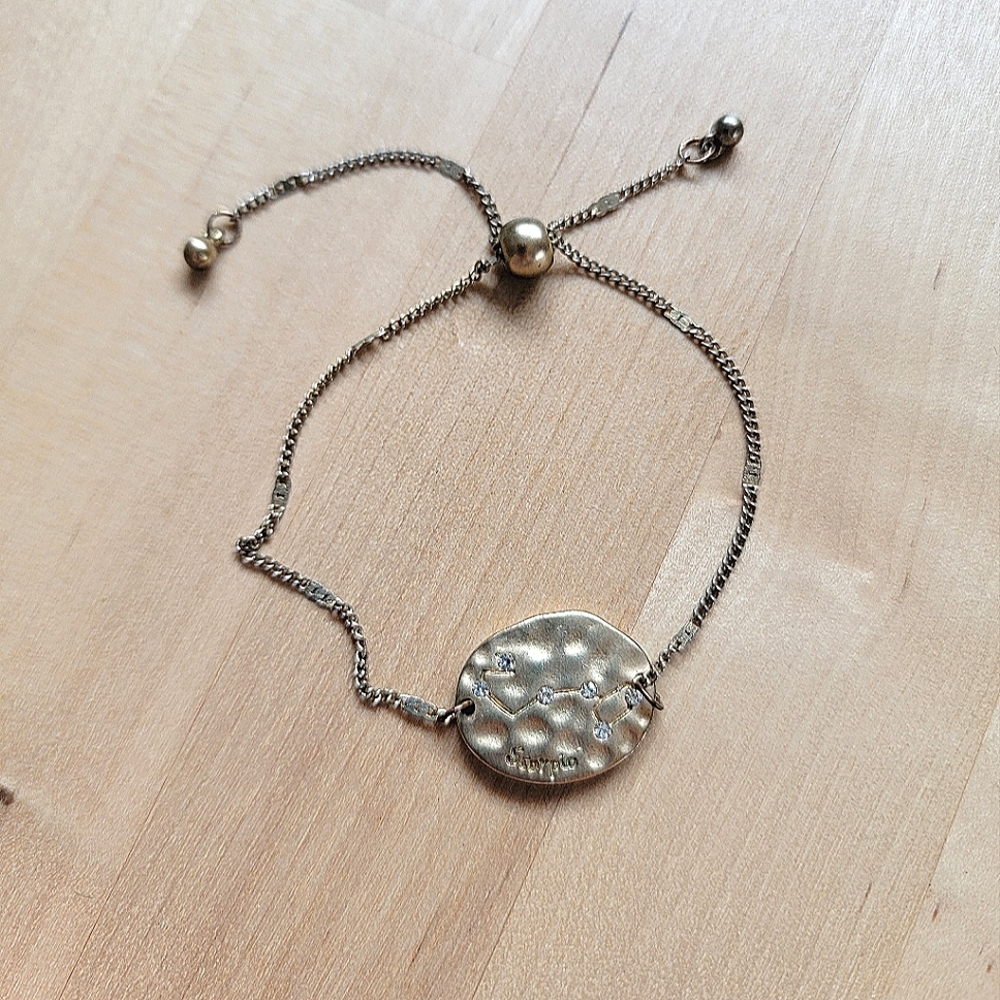 Anthropologie Scorpio Constellation Zodiac Bracelet